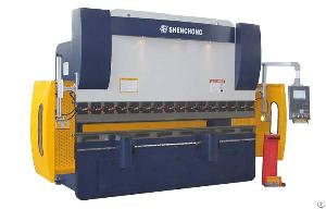 Italy Cnc Hydraulic Press Brake Machine 100ton 3200mm 6 1axis With Dnc880s Control System