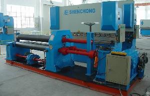 Mechanical Level Down Three-roller Bending Machine Metal Plate Rollers