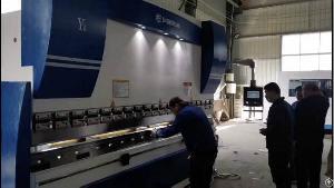 metal steel cnc hydraulic press brake machine 160ton 4000mm 4 1axis bending