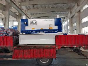 precision sheet metal processing cnc hydraulic plate shearing machine