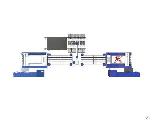 Sheet Metal Flexible Line Automatic Loading And Unloading System For Laser Cutting