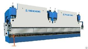 tandem press brake bending machine light pole manufacturing