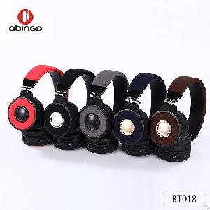 bt018 comfortable operate wireless bluetooth headphone