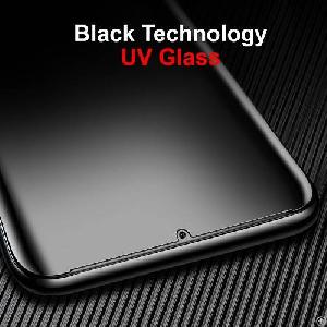 Huawei P30 Pro Uv Light Liquid Glue Tempered Glass Full Covered Screen Protector