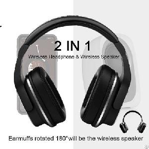 Lito-s2 2 In 1 Wireless Bluetooth Headphone And Wireless Speaker