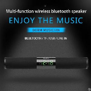 oneder v01 hd led display wireless bluetooth speaker