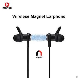 s8 stereo sound magnet wireless bluetooth earphone