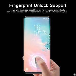 Uv Optical Touch Sentivility Glass Screen Protector For Samsung S10