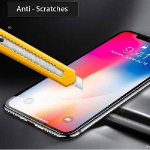 Iph X 5d Full Coverage Dustproof Tenpered Glass Screen Protector