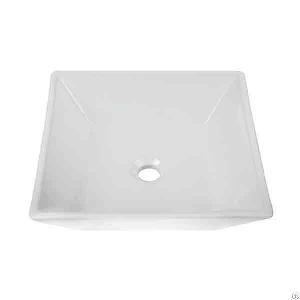 Cupc Square Ceramic Vessel Sink