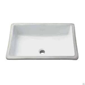 undermount bathroom rectangular wash basin