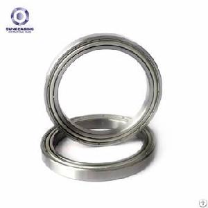 Sunbearing 16009 Silver 45 75 10mm Chrome Steel Gcr15 Deep Groove Ball Bearing