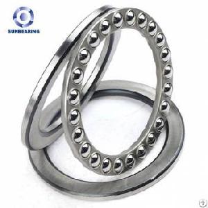 sunbearing 51113 thrust ball bearing silver 65 90 18mm chrome steel gcr15