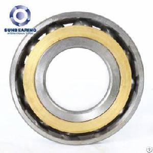 Sunbearing 7205cdb Silver 25 52 30mm Chrome Steel Gcr15 Angular Contact Ball Bearing