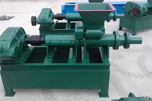 charcoal briquette machine mechanism