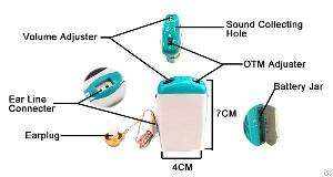 jh 233 body worn pocket ear sound amplifier hearing aid