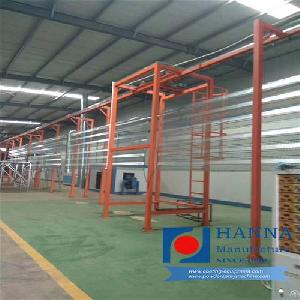 aluminum powder coating machine curing oven