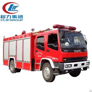 10cbm Isuzu Foam Water Fire Fighting Trucks