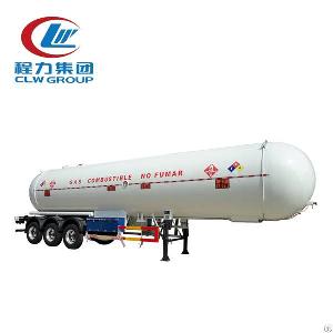 Three Axles 56000 Liters Lpg Tank Semi Trailers