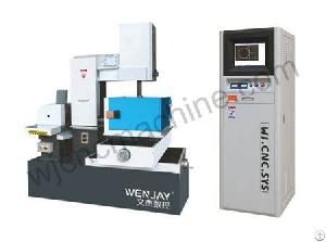 precise medium wire moving linear cutting machine tool