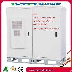 Air Conditioner Power Telecom Equipment Outdoor Rack Cabinet