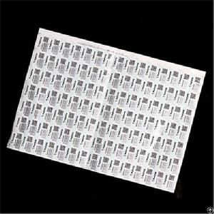 adhesive barcode label sticker printing