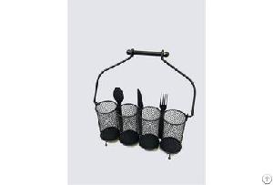 mesh caddy organizer utensils