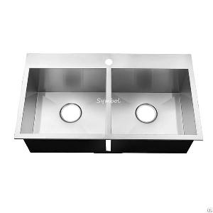 basin 50 counter stainless kitchen sink