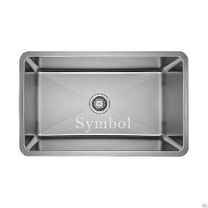 Large Deep Single Basin Undermount Stainless Steel Sink