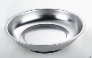 Stainless Steel Round Magnetic Tray 150 Mm