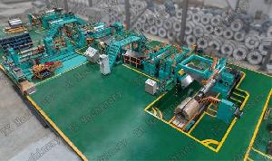 Automatic Steel Coil Decoiling And Slitting Machine Line