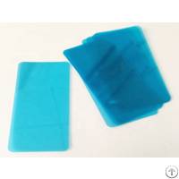 High Transparent Easy Tear Blue Pet Protective Film For Mobile Phone Screen Die Cutting