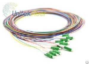 lc 12 colorful pigtails mode multi corning fiber