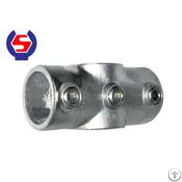 Malleable Iron Two Socket Cross