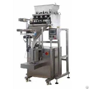 Grain / Snack / Bean Packaging Machine With Multi Head Weigher