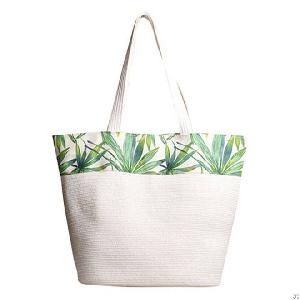 printed paper tote bag