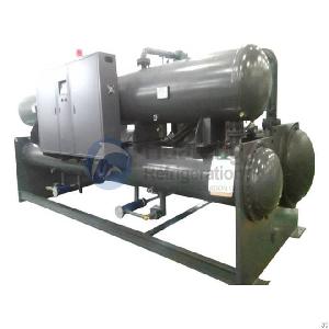 Semi Closed Screw Type Chiller