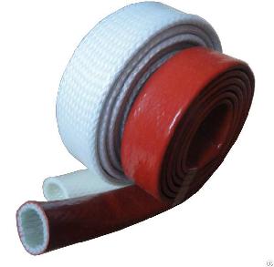 fiberglass braided silicone heat sleeve temperature hose cable wire line protection