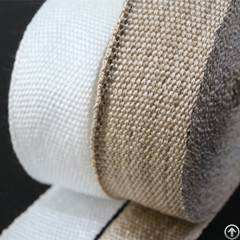 Fiberglass Heat Cleaned Exhaust Wrap Heattape For Heatshield Protection