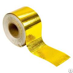 heat shield adhesive backed gold reflective tape