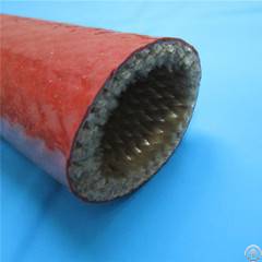 Hose Guard Silicone Glass Fiber Fire Resistant Cable Sleeve