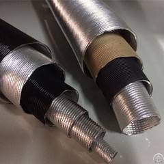 preheater pap paper aluminum air duct hose pipe tube