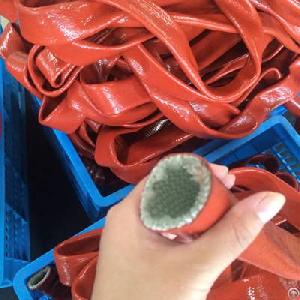 Silicone Coated Fiberglass Braided Heat Resistant Insulating Sleeve