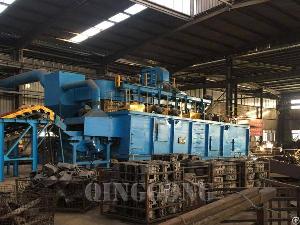 Continuous Rocker Barrel Shot Blasting Machine
