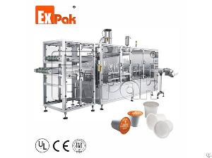 linear kcup filling sealing machine cp5002k cp5004k