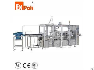 six lanes coffee capsule filling sealing machine