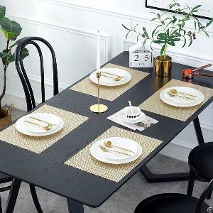 jh8005 gold vinyl placemat