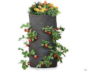 Cheap Custom Printed Felt Flower Planting Pots Bag