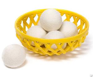 wholesale practical 8cm gray wool dryer ball