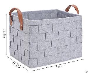 factory home felt basket